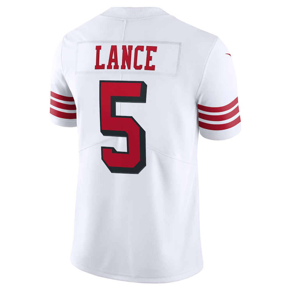 Youth San Francisco 49ers Trey Lance Vapor Jersey - White